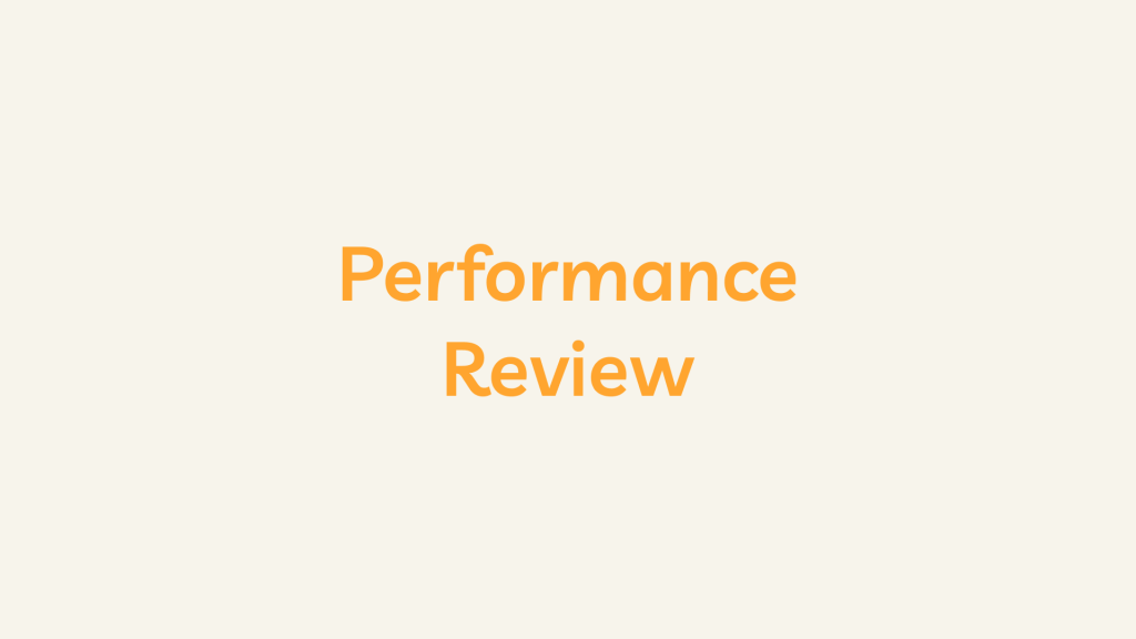 Performance Review