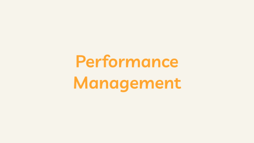 Performance Management