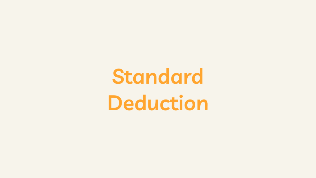 Standard Deduction