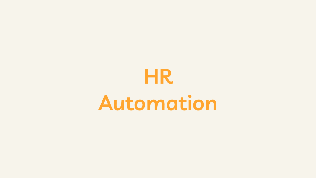 HR Automation