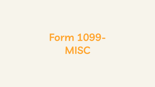 Form 1099-MISC