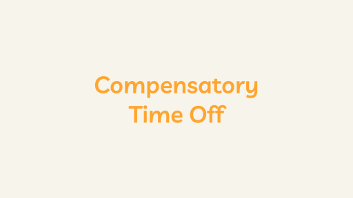 Compensatory Time Off