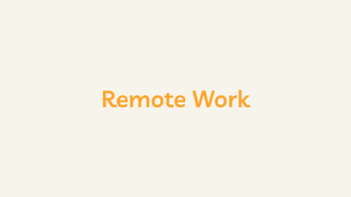 Remote Work