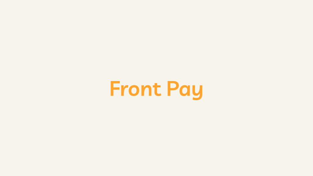 Front Pay