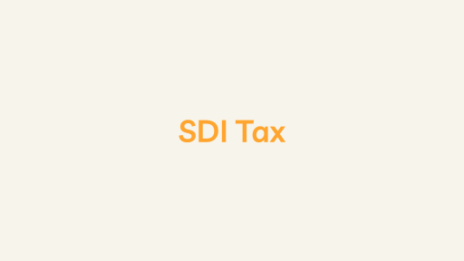 SDI Tax