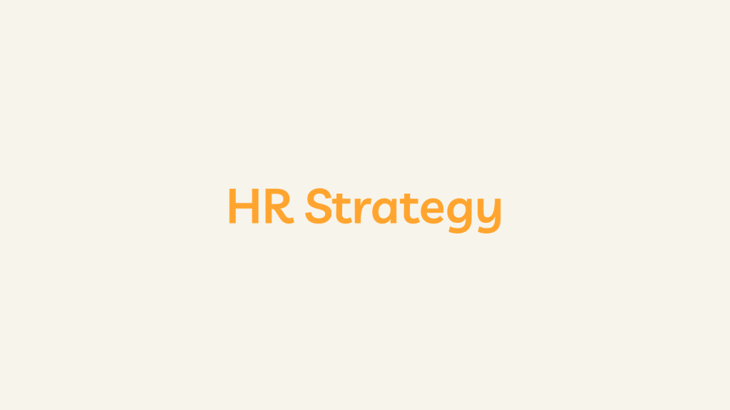 HR Strategy