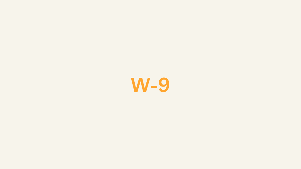 W-9