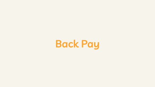 Back Pay