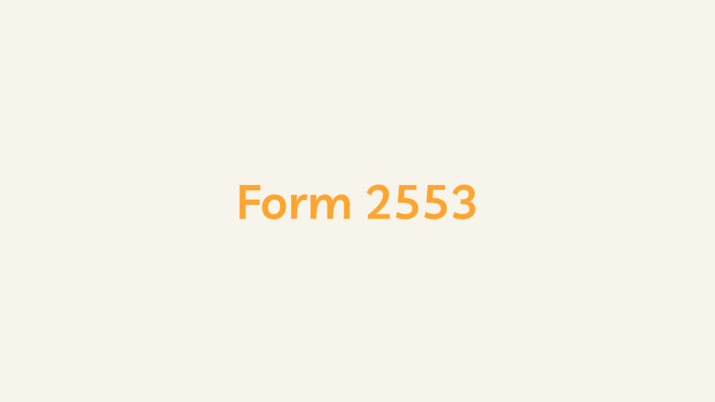 Form 2553