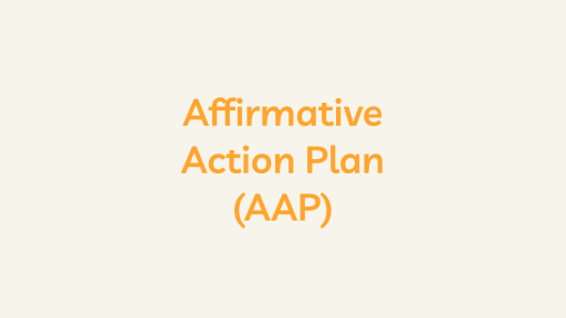 Affirmative Action Plan (AAP)