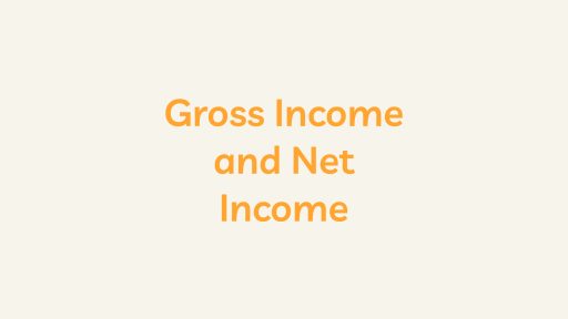 Gross Income and Net Income