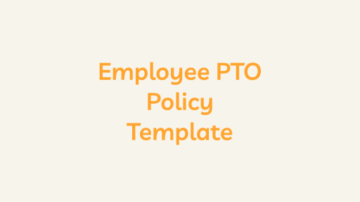 Employee PTO Policy Template