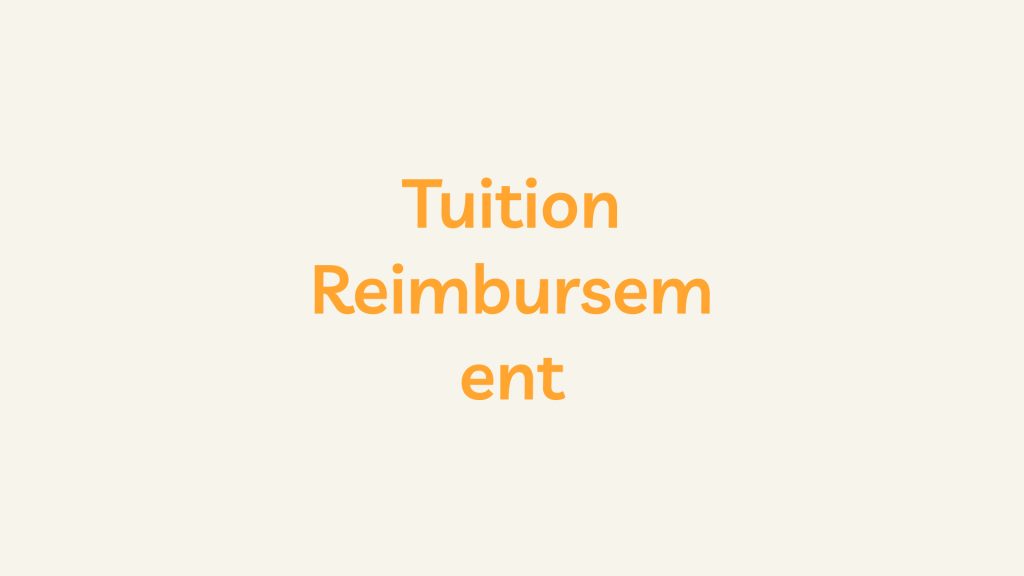 Tuition Reimbursement