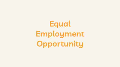 Equal Employment Opportunity (EEO)