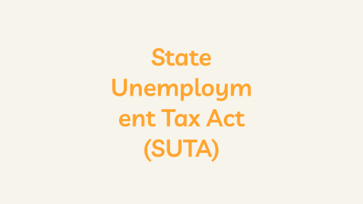 State Unemployment Tax Act (SUTA)