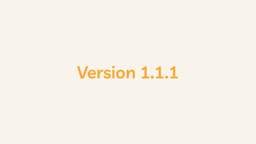 FirstHR Version 1.1.1.